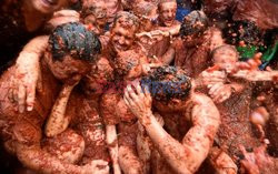 Hiszpańska Tomatina - AFP