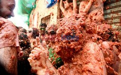 Hiszpańska Tomatina - AFP