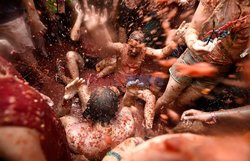 Hiszpańska Tomatina - AFP