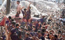 Hiszpańska Tomatina - AFP