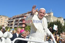 Papież Franciszek z wizytą na Sycylii