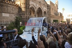 Papież Franciszek w Palermo