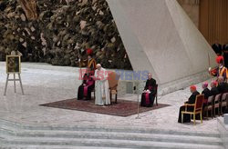 Pielgrzymka archidiecezji z Krakowa z wizytą u papieża Franciszka