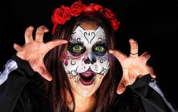 Makijaz na meksykańskie Halloween