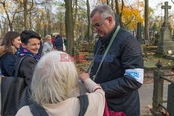 Wszystkich Świetych na Powązkach