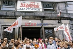 Strajki i demonstracje Solidarności