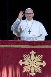 Papież Franciszek udzielił błogosławieństwa Urbi et Orbi 