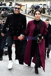 Cristiano Ronaldo i Georgina Rodriguez w drodze do sądu