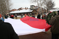 Marsz narodowców w Oświęcimiu