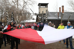 Marsz narodowców w Oświęcimiu