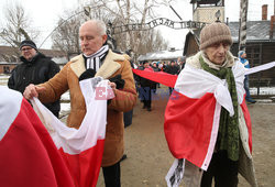 Marsz narodowców w Oświęcimiu