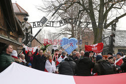 Marsz narodowców w Oświęcimiu