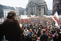 Strajki i demonstracje Solidarności