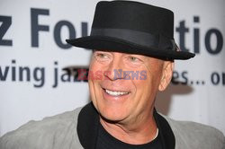 Bruce Willis na koncercie A Great Night in Harlem