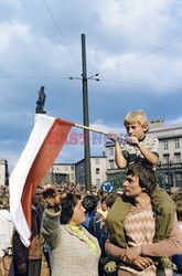 Strajki i demonstracje Solidarności