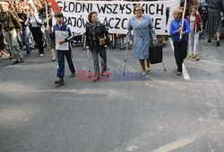 Strajki i demonstracje Solidarności