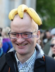 Narodowe jedzenie bananów