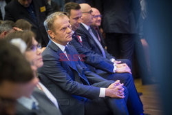 Donald Tusk na Uniwersytecie Warszawskim