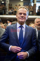 Donald Tusk na Uniwersytecie Warszawskim