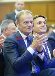 Donald Tusk na Uniwersytecie Warszawskim