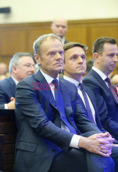 Donald Tusk na Uniwersytecie Warszawskim