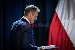 Donald Tusk na Uniwersytecie Warszawskim