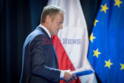 Donald Tusk na Uniwersytecie Warszawskim