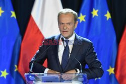 Donald Tusk na Uniwersytecie Warszawskim