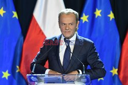 Donald Tusk na Uniwersytecie Warszawskim