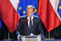 Donald Tusk na Uniwersytecie Warszawskim