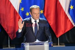 Donald Tusk na Uniwersytecie Warszawskim