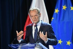 Donald Tusk na Uniwersytecie Warszawskim