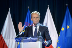 Donald Tusk na Uniwersytecie Warszawskim