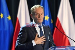 Donald Tusk na Uniwersytecie Warszawskim