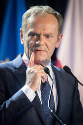 Donald Tusk na Uniwersytecie Warszawskim