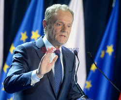 Donald Tusk na Uniwersytecie Warszawskim