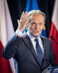 Donald Tusk na Uniwersytecie Warszawskim