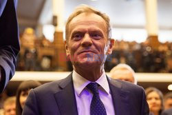 Donald Tusk na Uniwersytecie Warszawskim