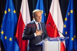 Donald Tusk na Uniwersytecie Warszawskim