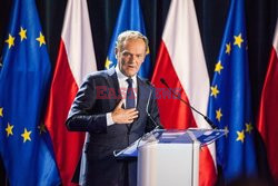 Donald Tusk na Uniwersytecie Warszawskim