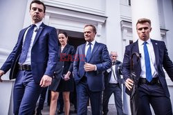 Donald Tusk na Uniwersytecie Warszawskim