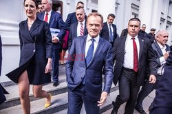 Donald Tusk na Uniwersytecie Warszawskim