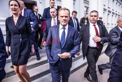 Donald Tusk na Uniwersytecie Warszawskim