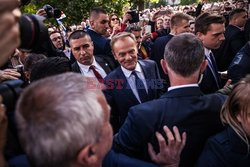 Donald Tusk na Uniwersytecie Warszawskim