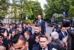 Donald Tusk na Uniwersytecie Warszawskim