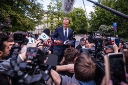 Donald Tusk na Uniwersytecie Warszawskim