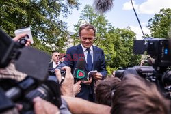 Donald Tusk na Uniwersytecie Warszawskim