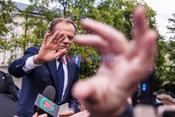 Donald Tusk na Uniwersytecie Warszawskim