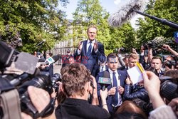 Donald Tusk na Uniwersytecie Warszawskim