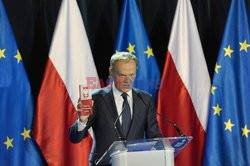 Donald Tusk na Uniwersytecie Warszawskim